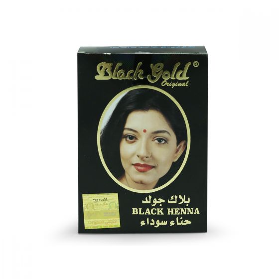 BLACK GOLD BLACK HENNA W/GLOVES 60G