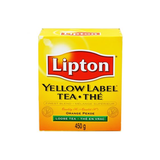 LIPTON YELLOW LABEL TEA  PACKETS 450GM