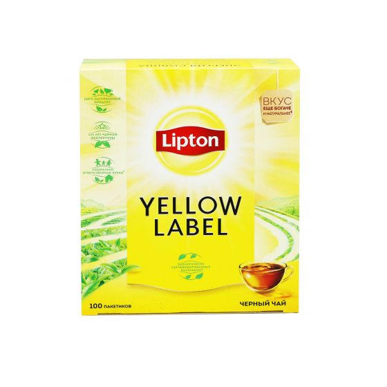 LIPTON YELLOW LABEL TEA BAG 2GM 100S 