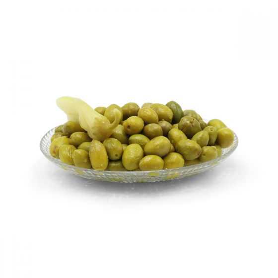 SYRIAN GREEN OLIVE  500GM APPROX.WEIGHT