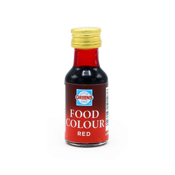 GREENS RED FOOD COLOUR 28ML