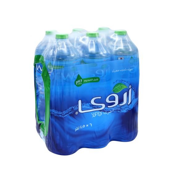 ARWA WATER 1.5LTR  X6