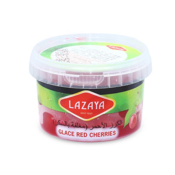 LAZAYA GLACE RED CHERRIES 200GM